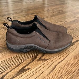 Men’s Merrell Jungle Moc Nubuck Brown - Size 12